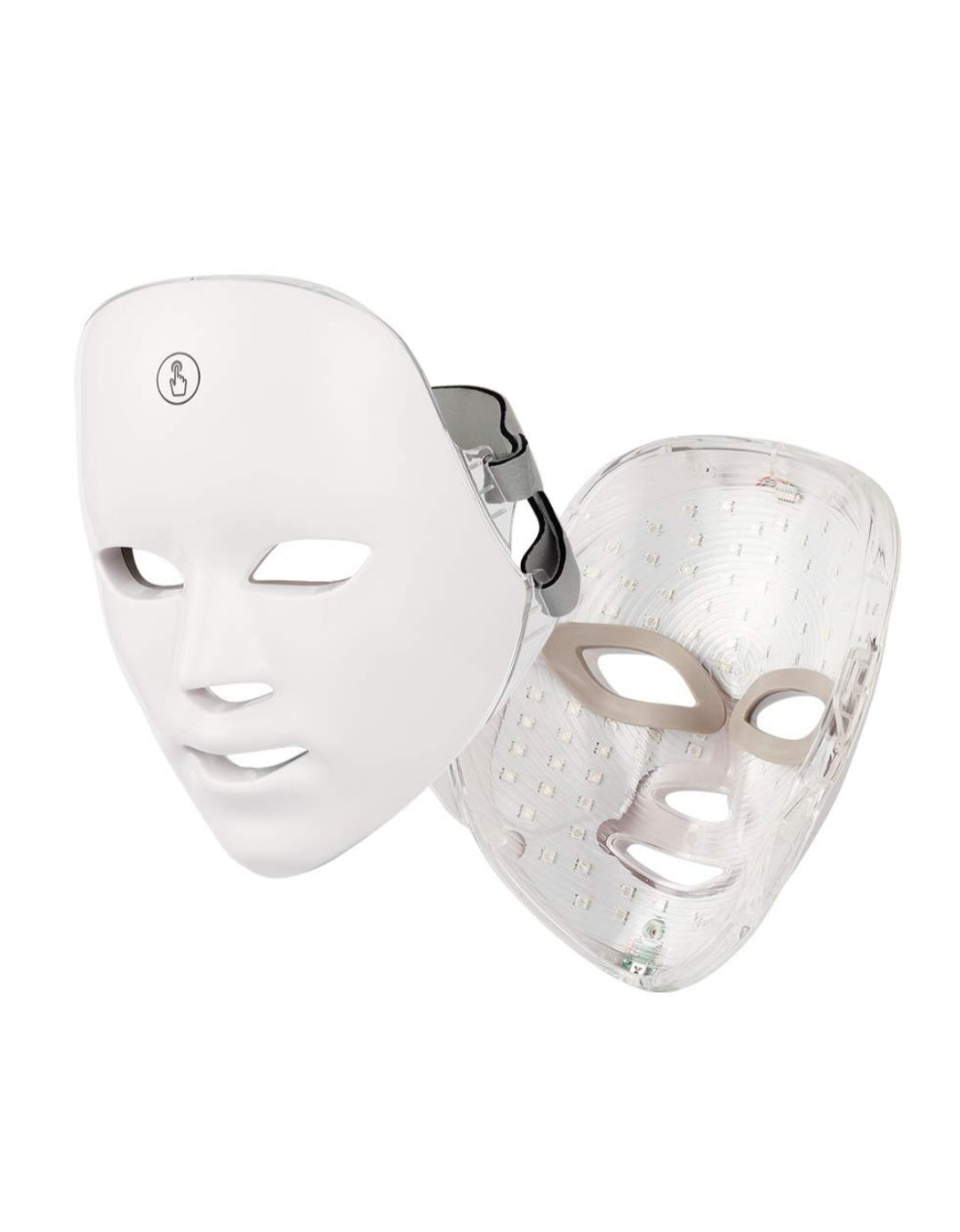 Masque facial LED USB thérapie rajeunissement de la peau Anti acné élimination des rides masque de soins de la peau