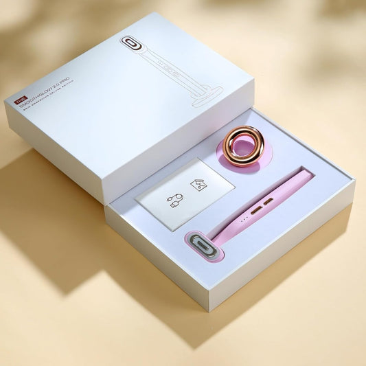 SMOOTHGLOW 2.0 PRO Awakening-4D 9 en 1 - Thérapie à la lumière LED rouge pour lifting du visage