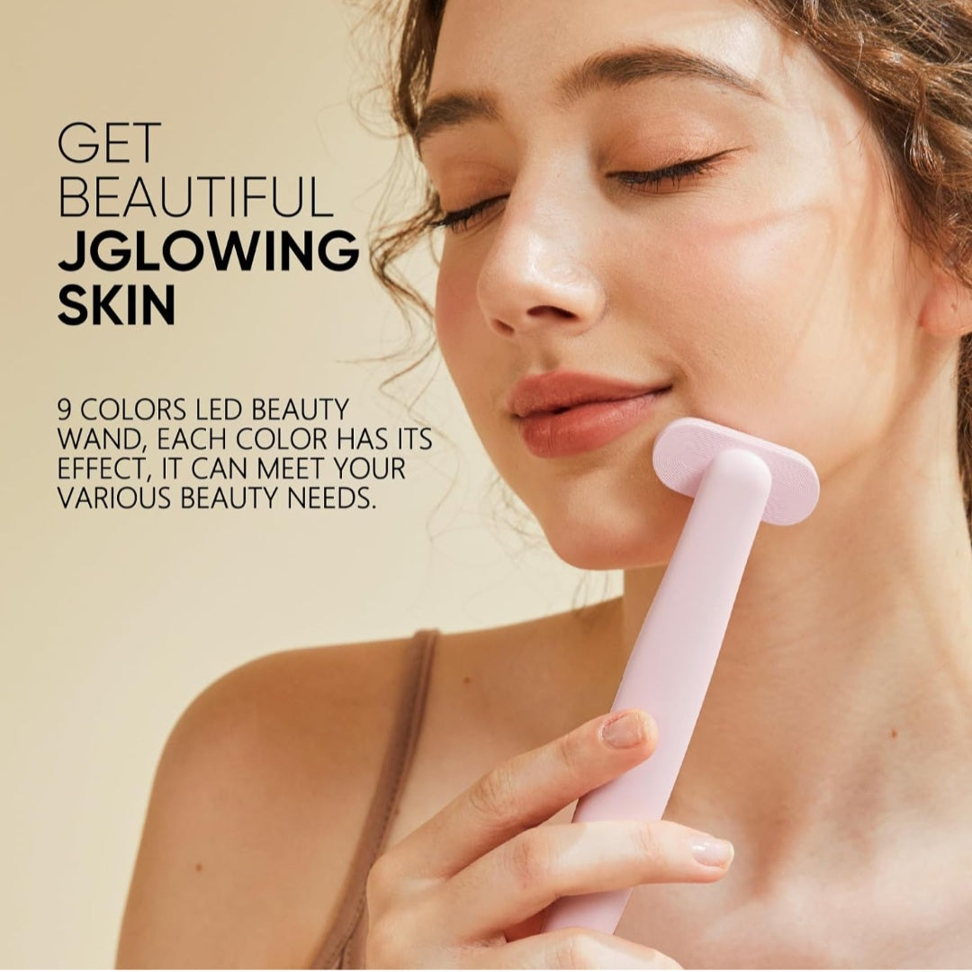 SMOOTHGLOW 2.0 PRO Awakening-4D 9 en 1 - Thérapie à la lumière LED rouge pour lifting du visage