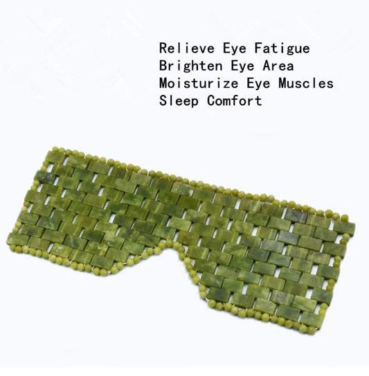 Masque pour les yeux en jade naturel | Anti-âge pour les cernes et les poches