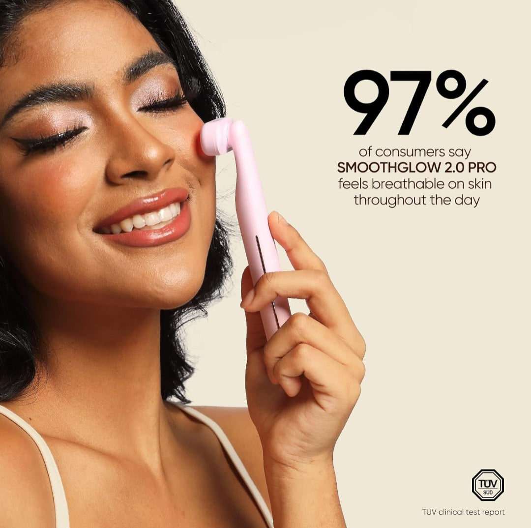 SMOOTHGLOW 2.0 PRO Awakening-4D 9 en 1 - Thérapie à la lumière LED rouge pour lifting du visage